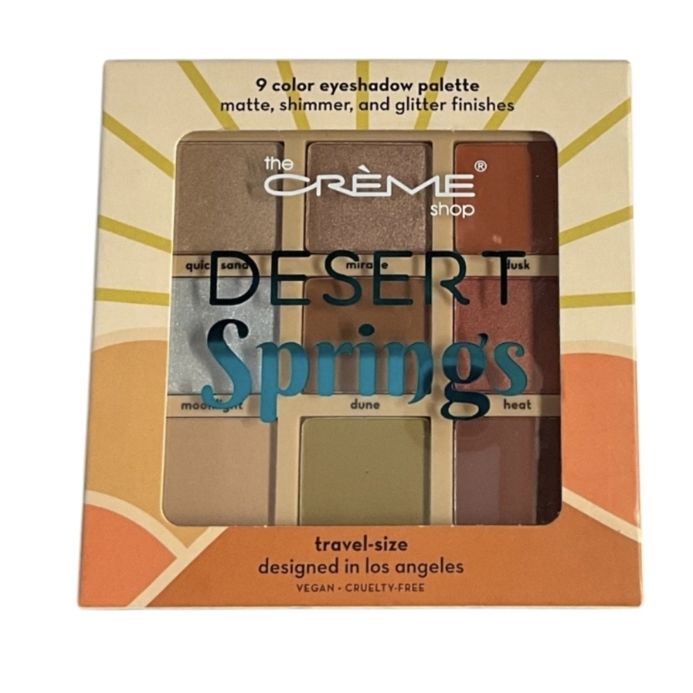 The Creme Shop Desert Springs Eyeshadow Palette